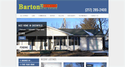 Desktop Screenshot of barton-homes.com